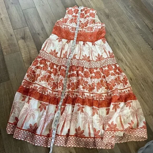 Johnny Was Maelle Sleeveless
Tiered Midi Dress size S - Picture 3 of 7